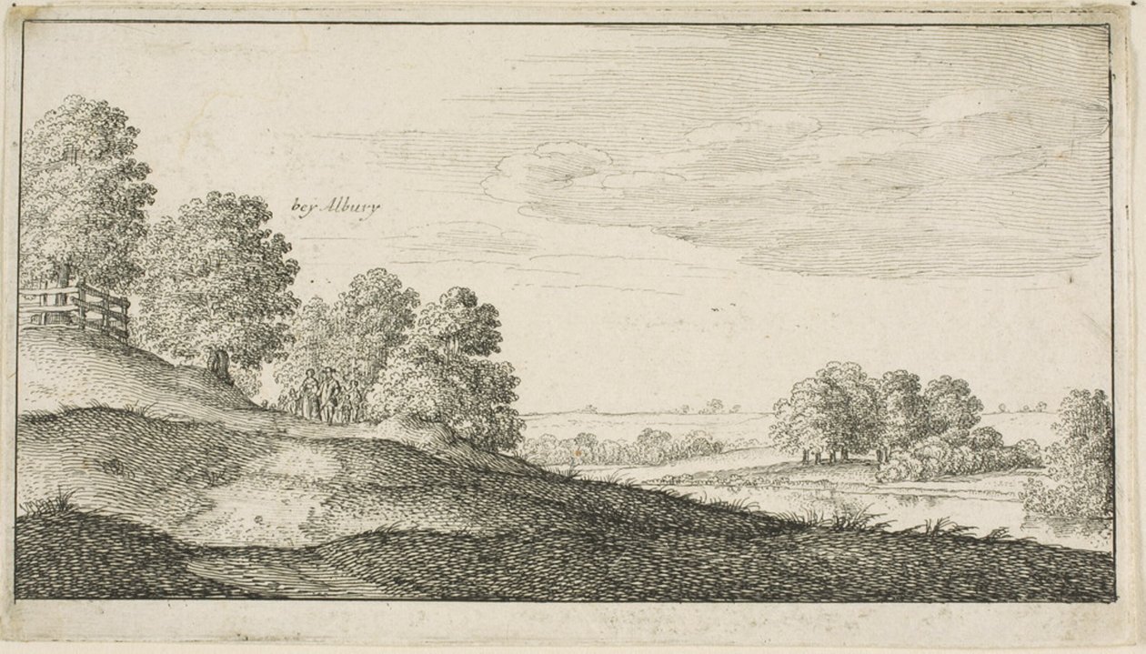 Albury door Wenceslaus Hollar