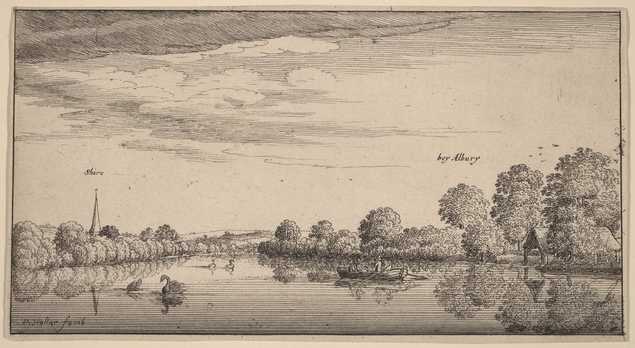 Albury door Wenceslaus Hollar