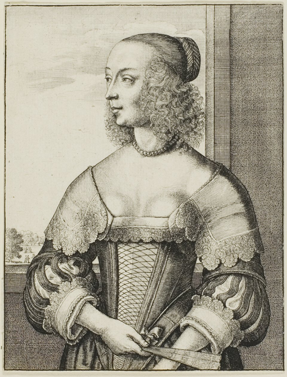Zomer door Wenceslaus Hollar