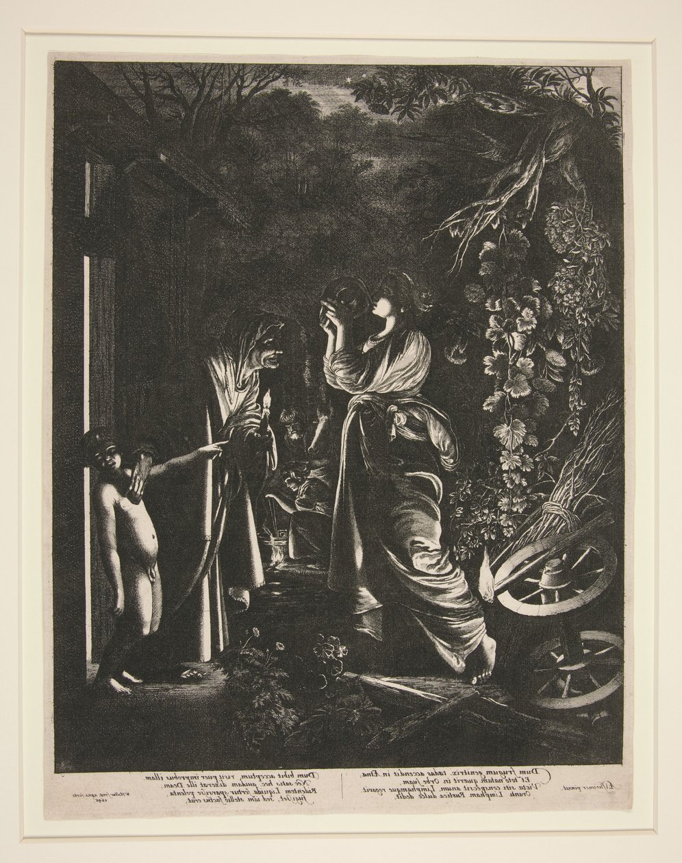 De bespotting van Ceres door Wenceslaus Hollar