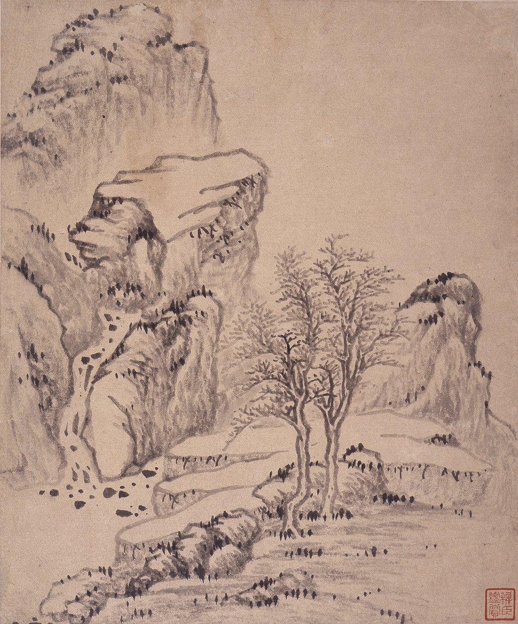 Album met landschapschilderijen door Wencong Yang