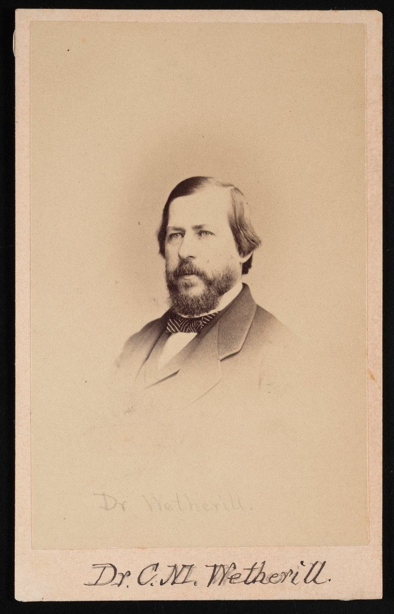 Portret van Dr. Charles Mayer Wetherill door Wenderoth and Taylor
