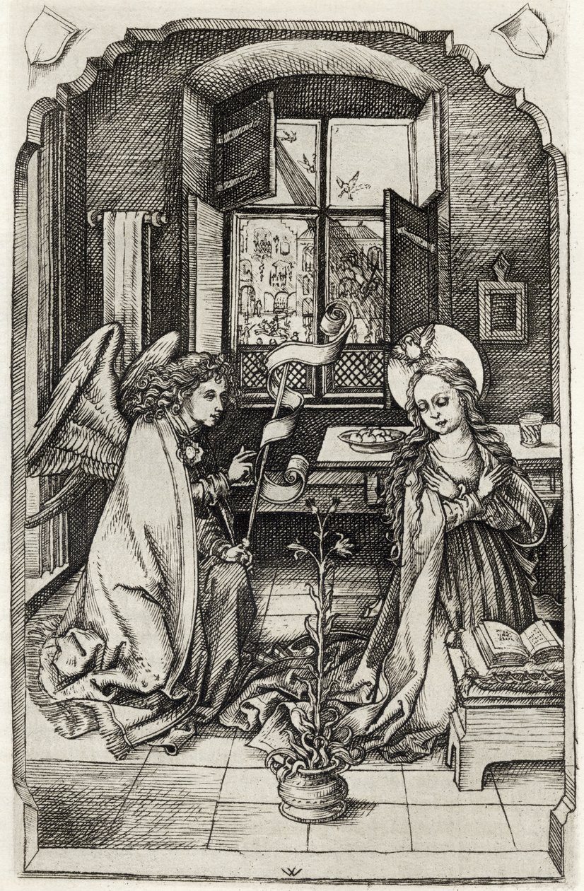 De annunciatie, uit 