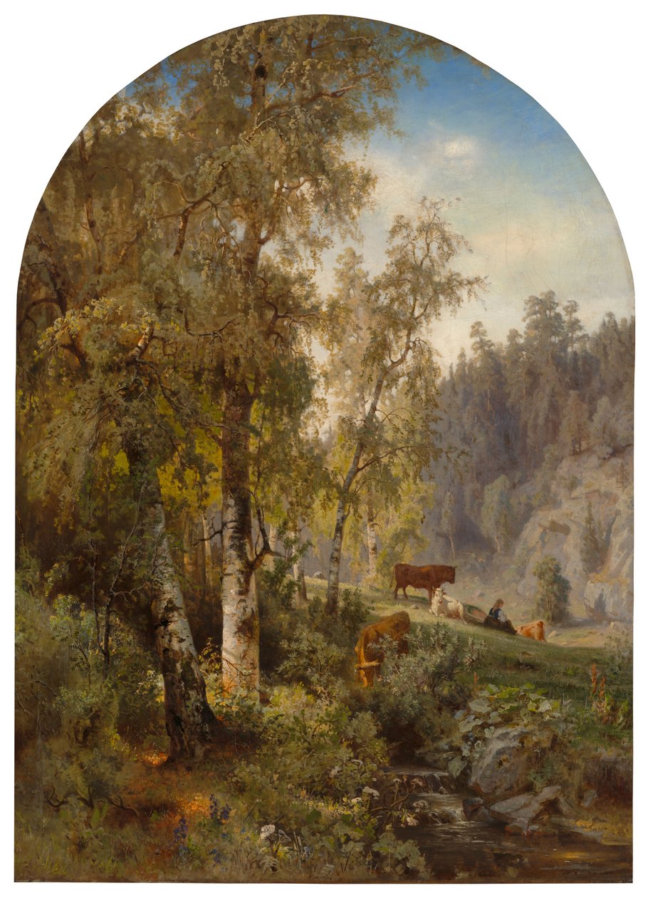 Ideaal landschap door Werner Holmberg