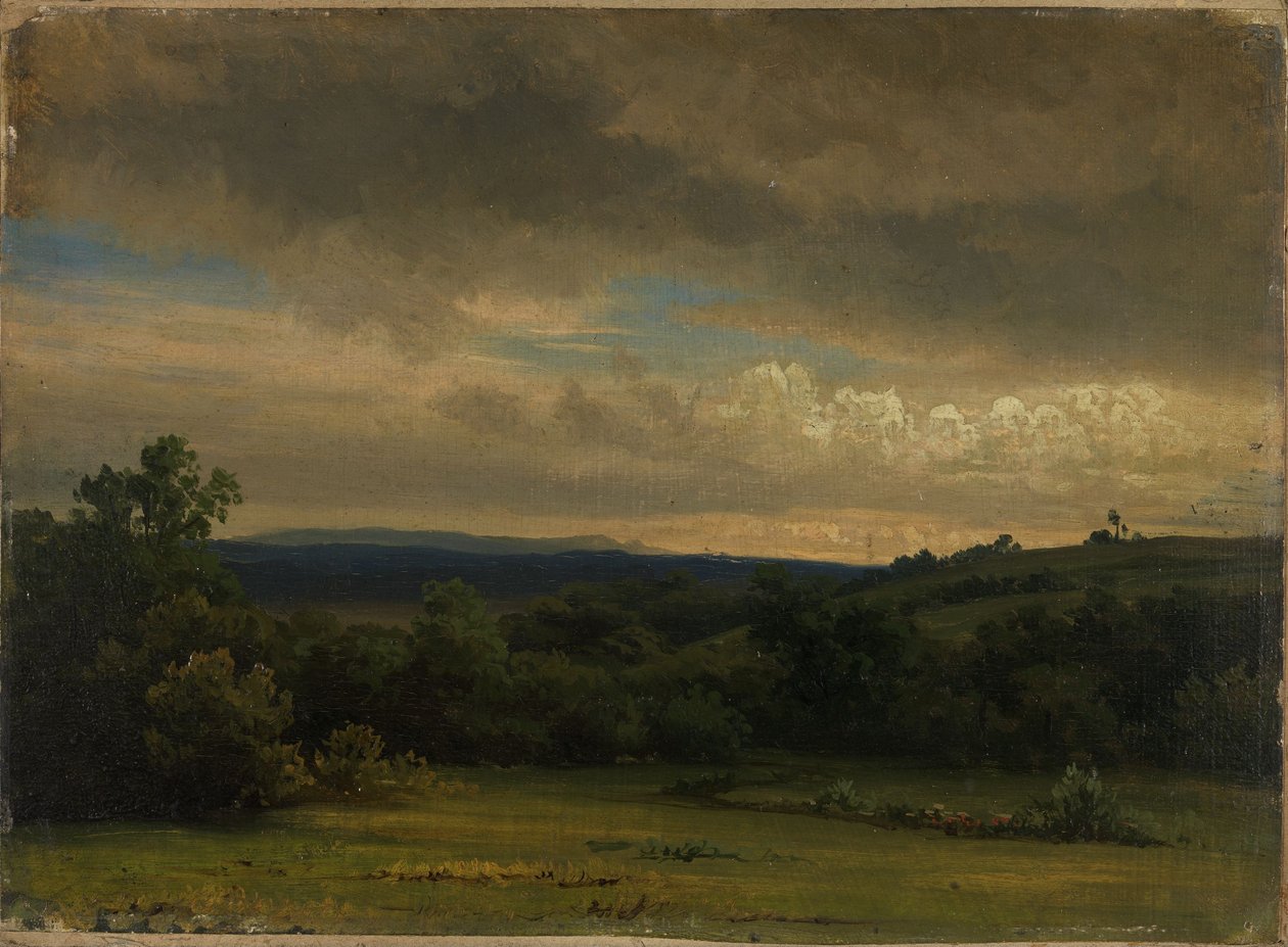 Landschapsstudie door Werner Holmberg