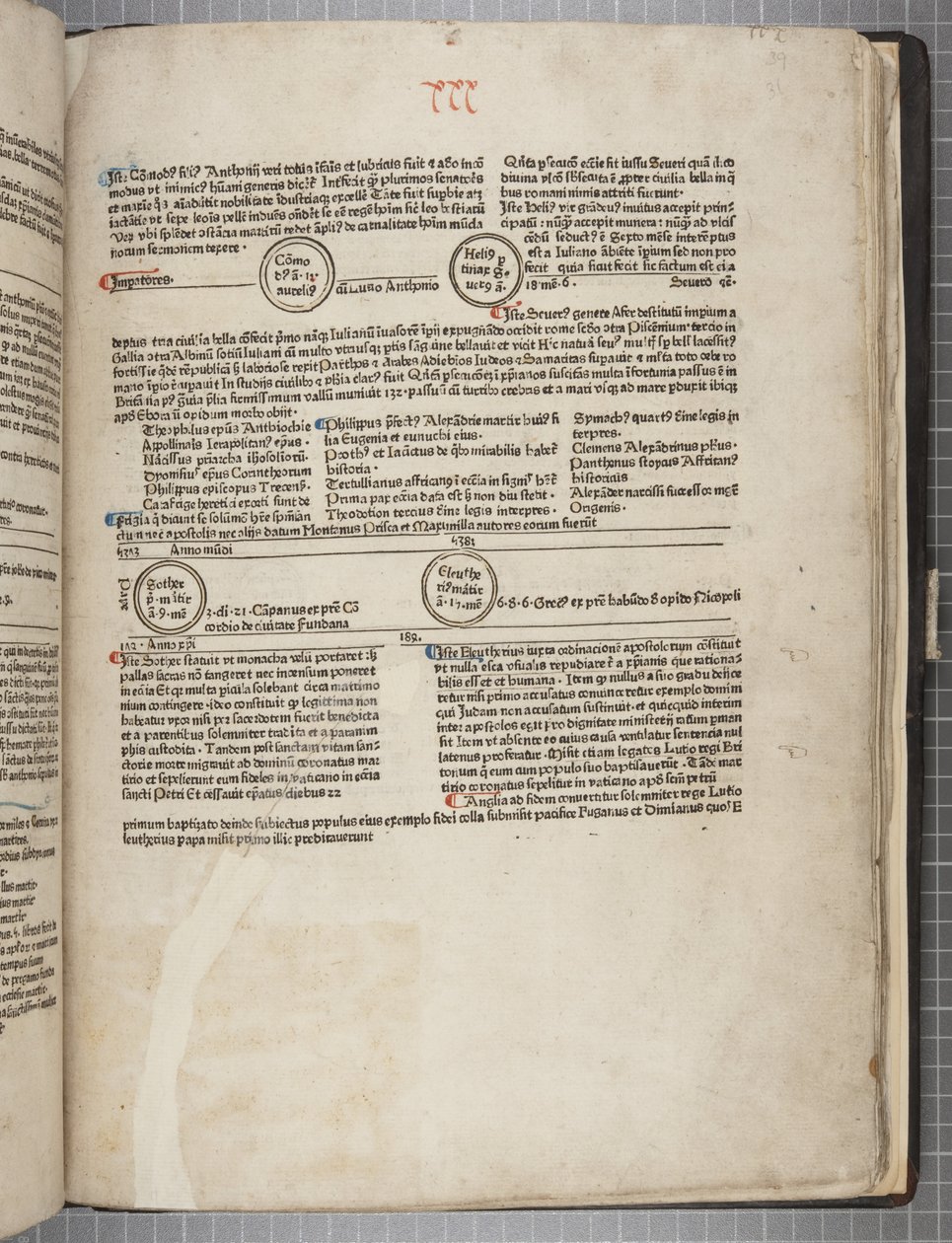 Fol 31 recto, Fasciculus Temporum door Werner Rolevinck