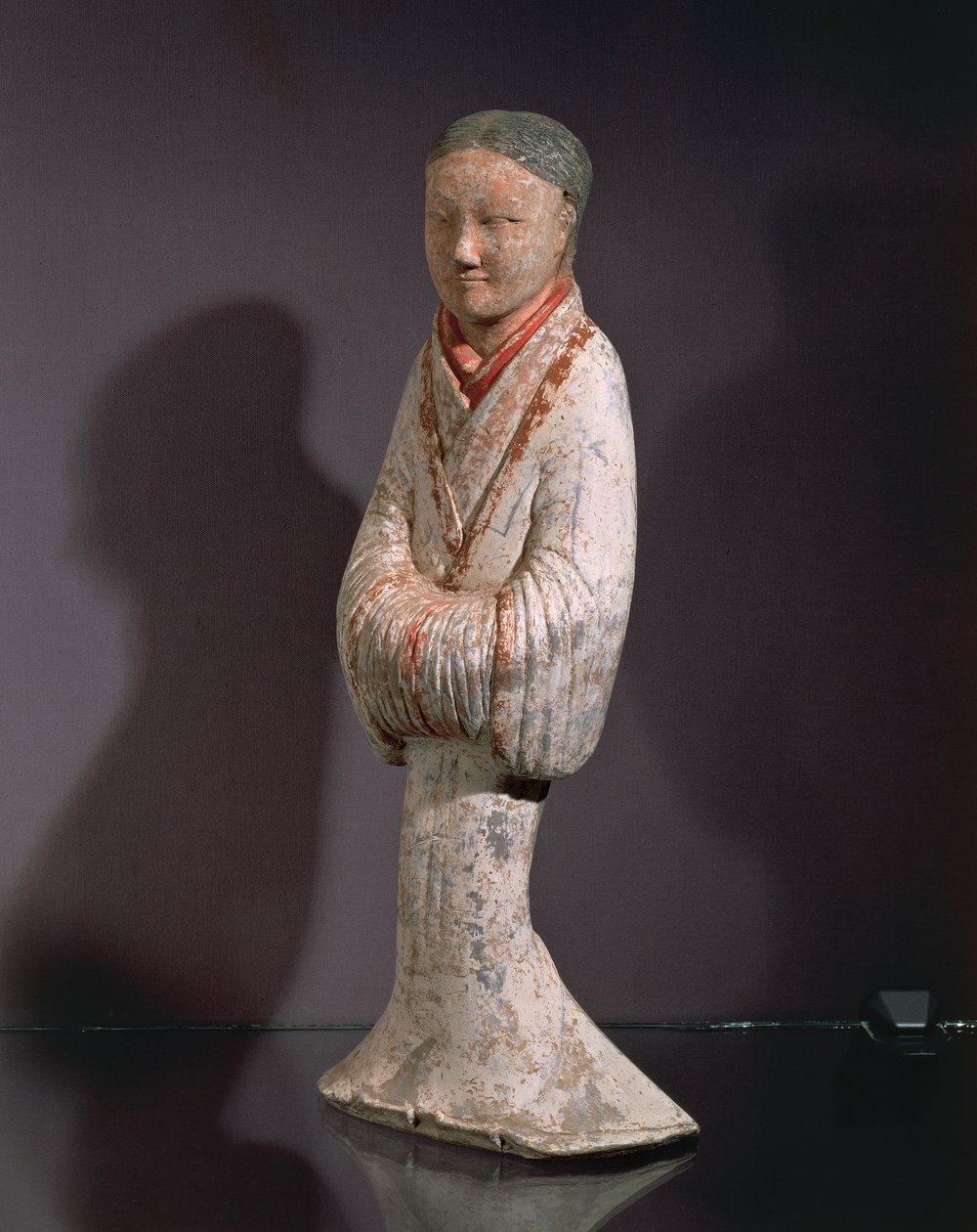 Dame in staande positie door Western Han Dynasty Chinese School