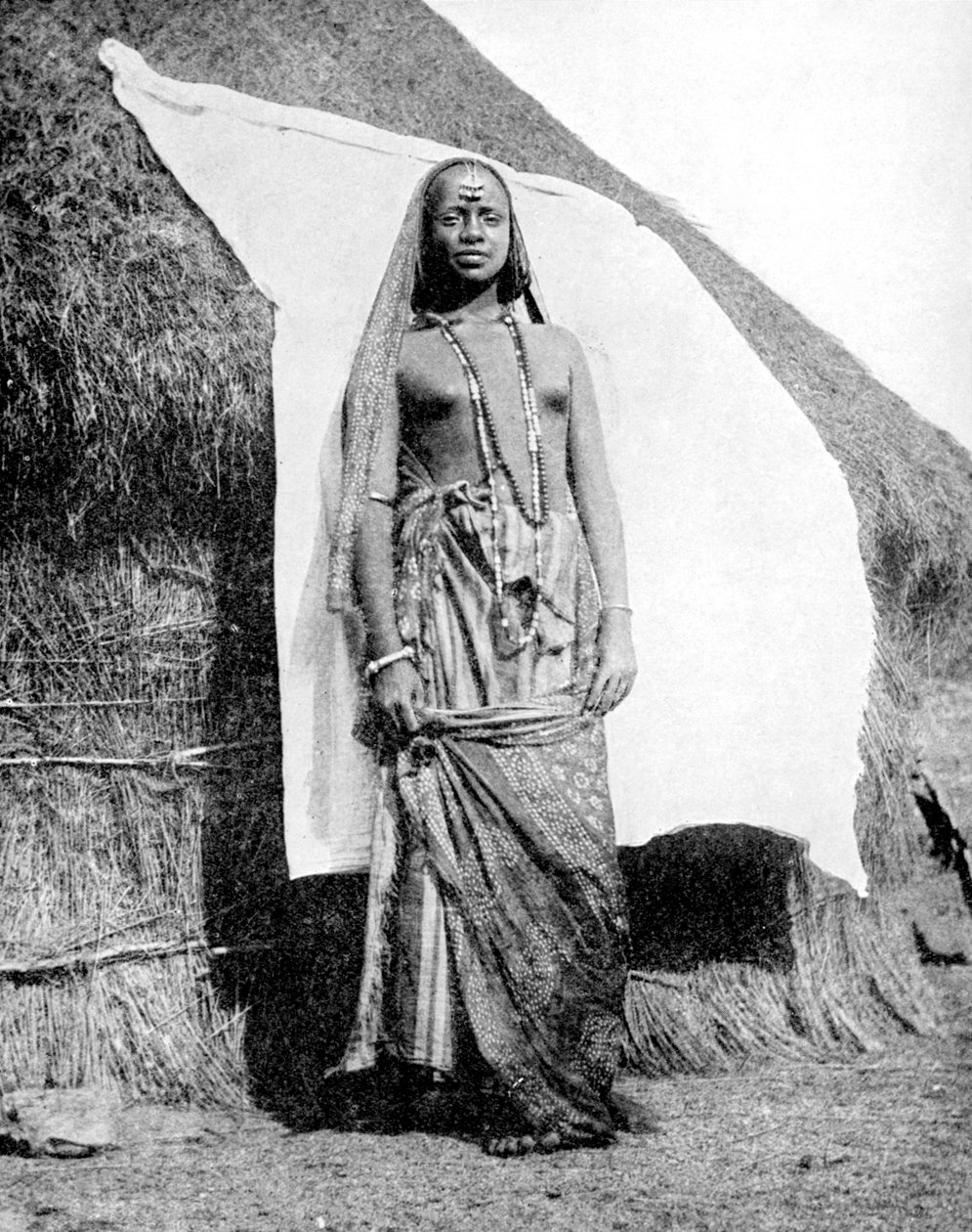 Een Abessijnse Ethiopische vrouw, 1936 door Wide World Photos