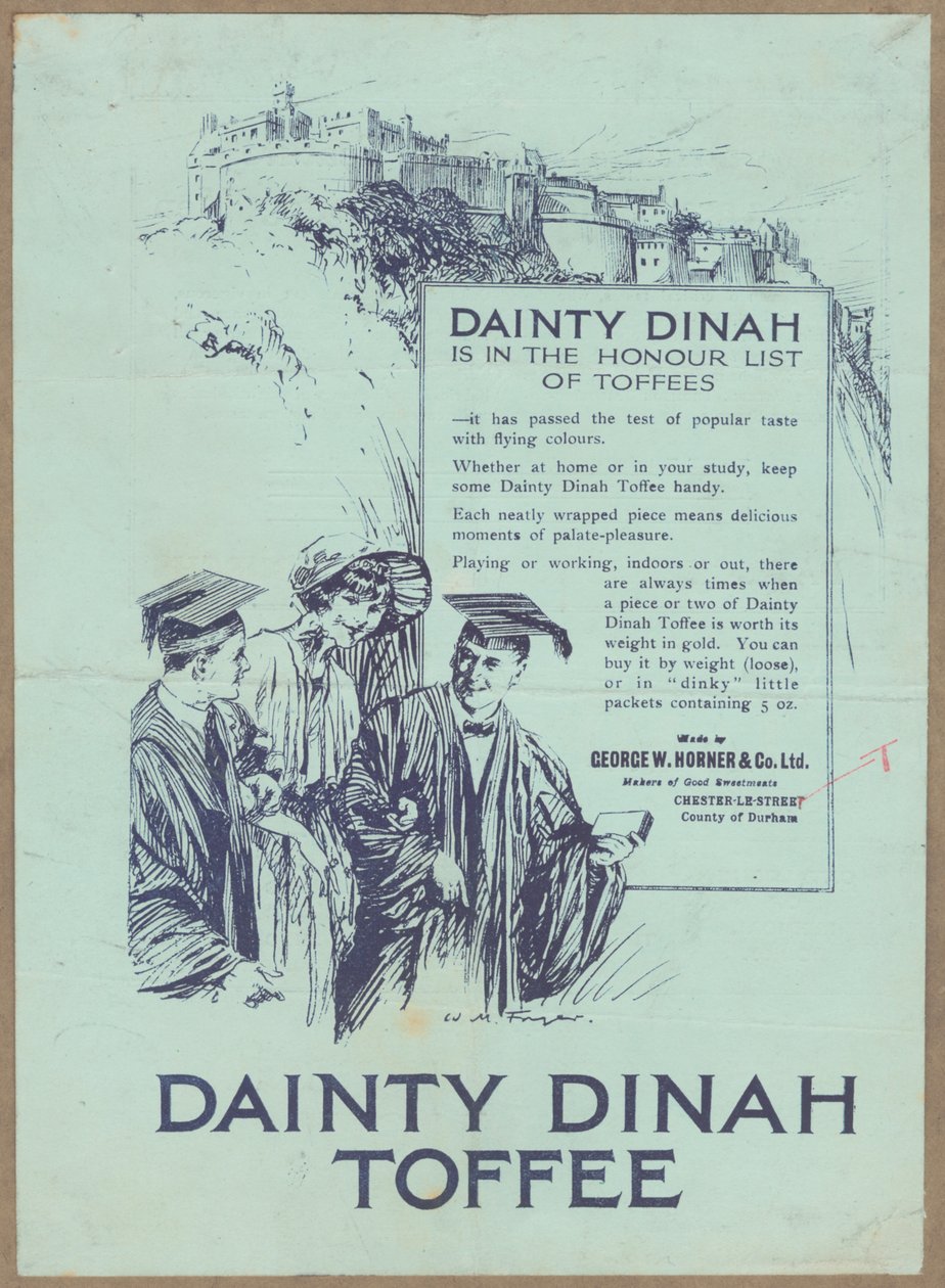 Dainty Dinah Toffee, ca. 1920 door Wilfred Fryer
