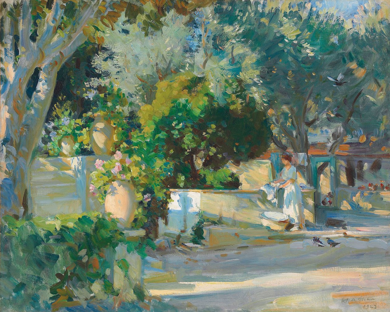Wasdag door Wilfred Gabriel de Glehn