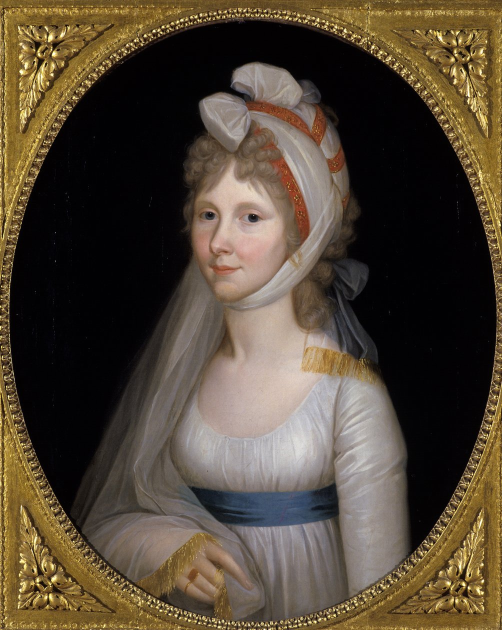 Auguste, erfprinses van Hessen-Kassel door Wilhelm Baettner