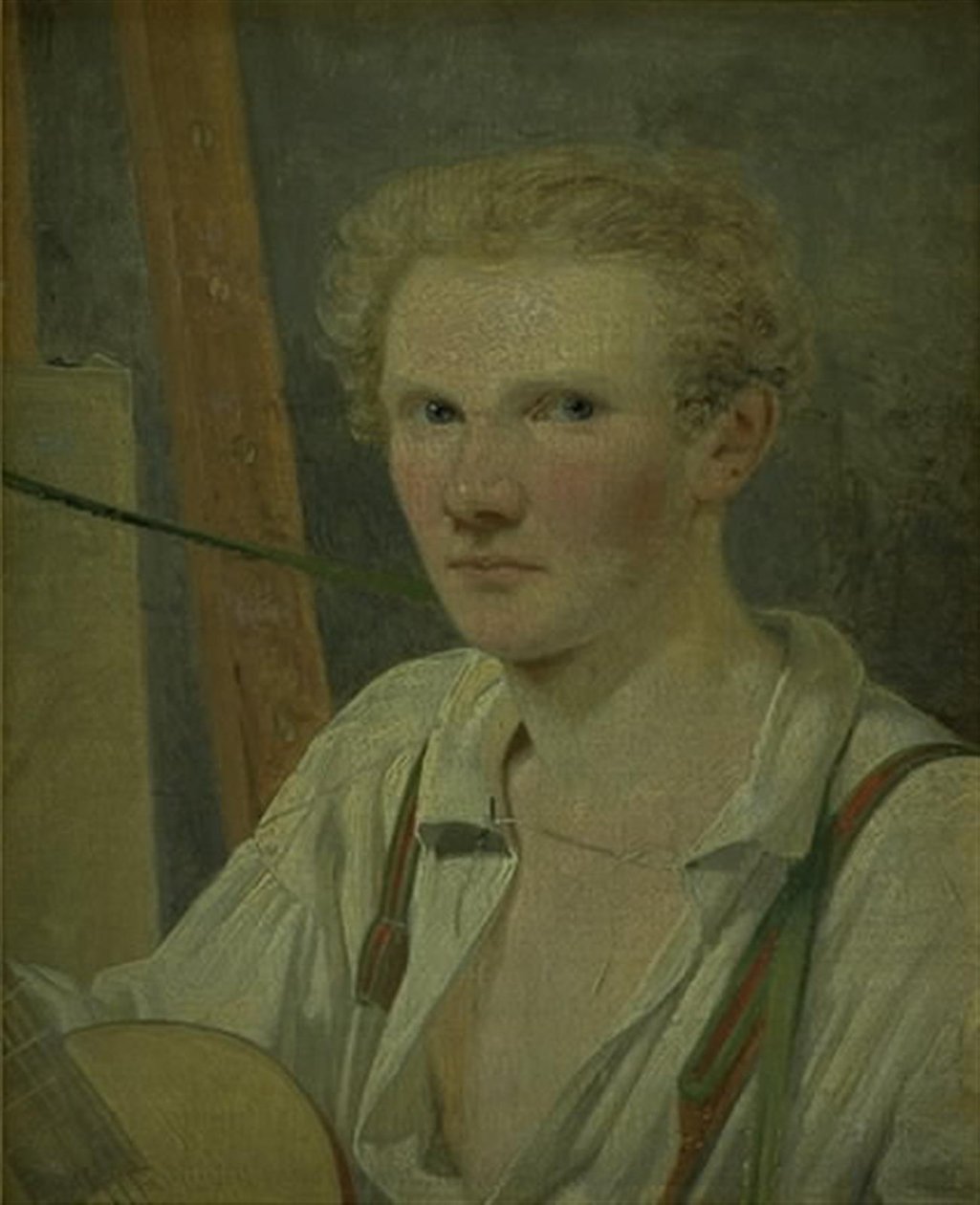 Zelfportret door Wilhelm Bendz