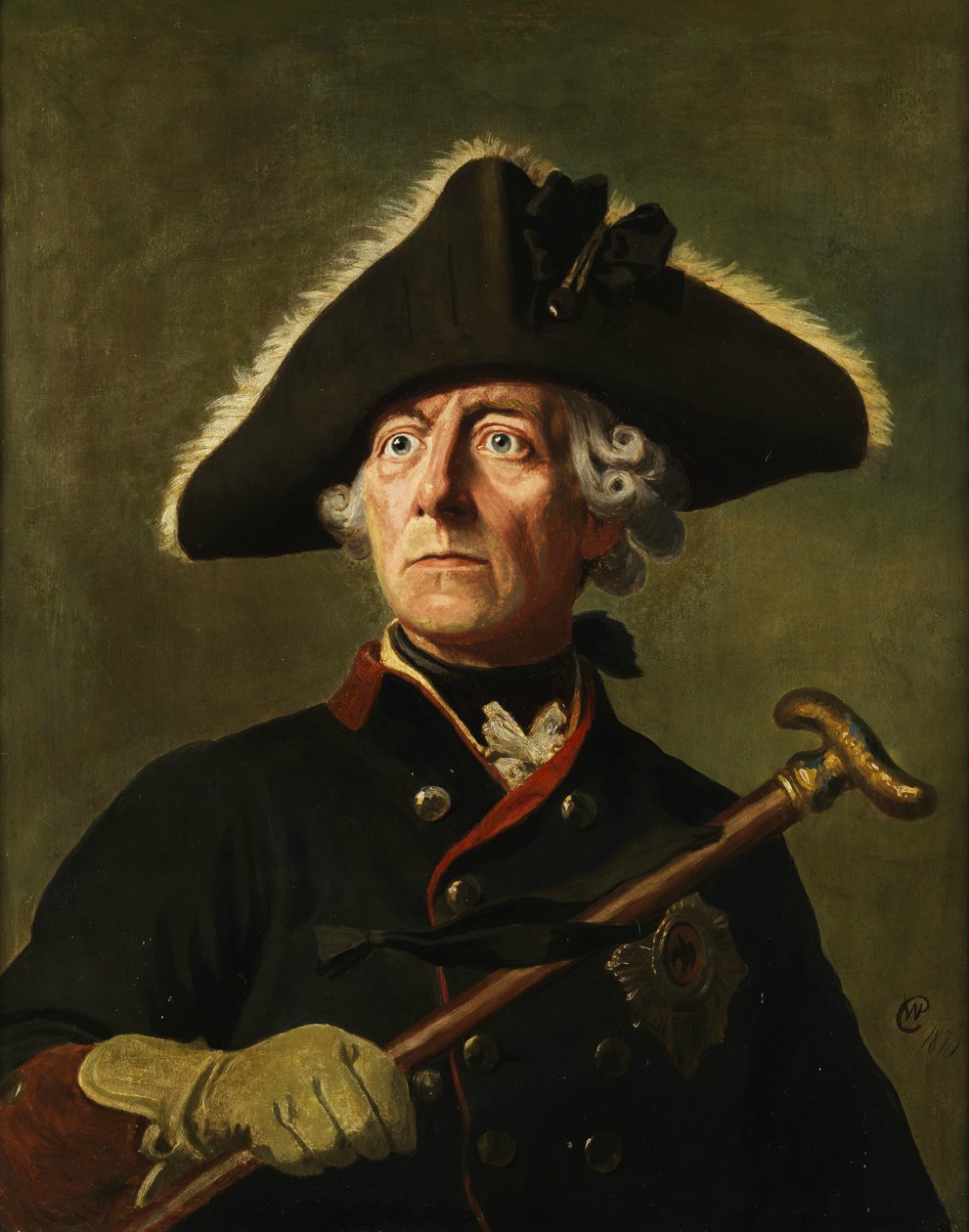 Frederik ii campenhausen door Wilhelm Camphausen