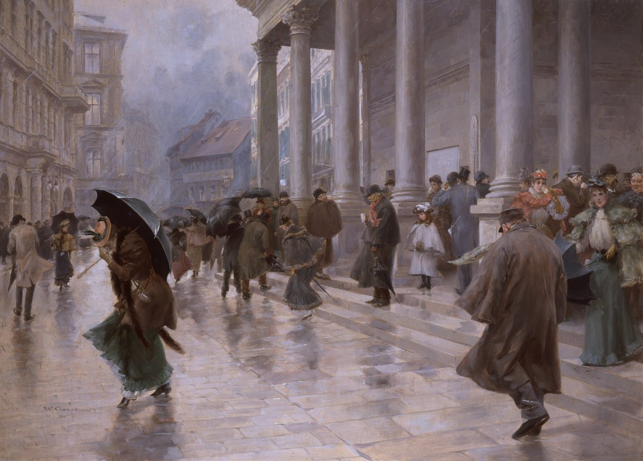Am Mühlbrunnen door Wilhelm Gause