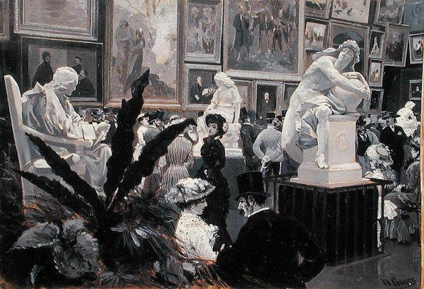 Op de Internationale Kunsttentoonstelling van Wenen in 1882 door Wilhelm Gause