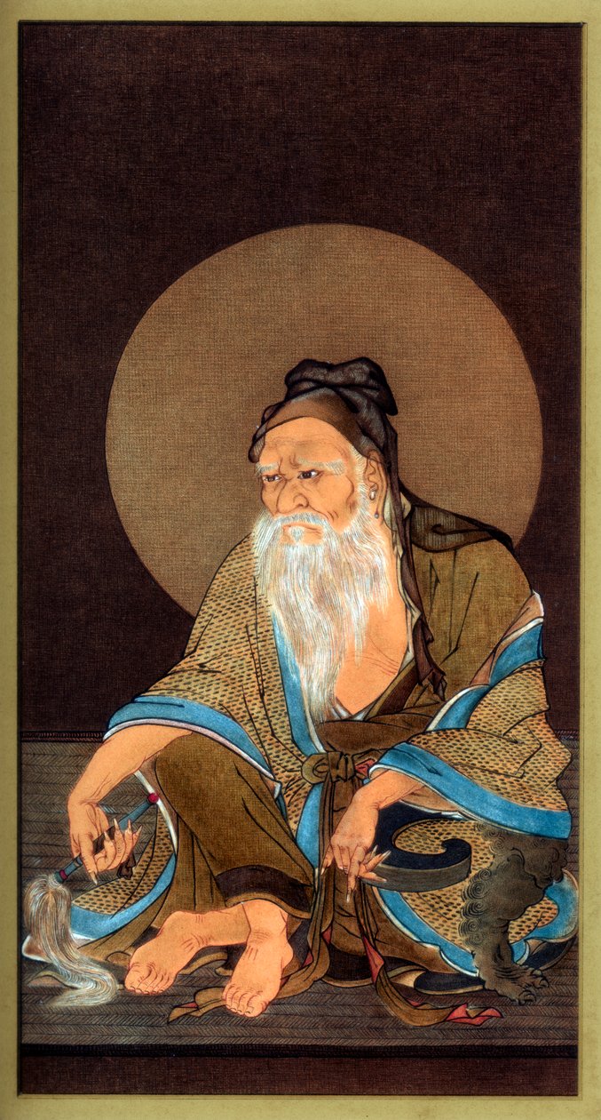 Portret van Vimalakirti, 15e eeuw 1886 door Wilhelm Greve