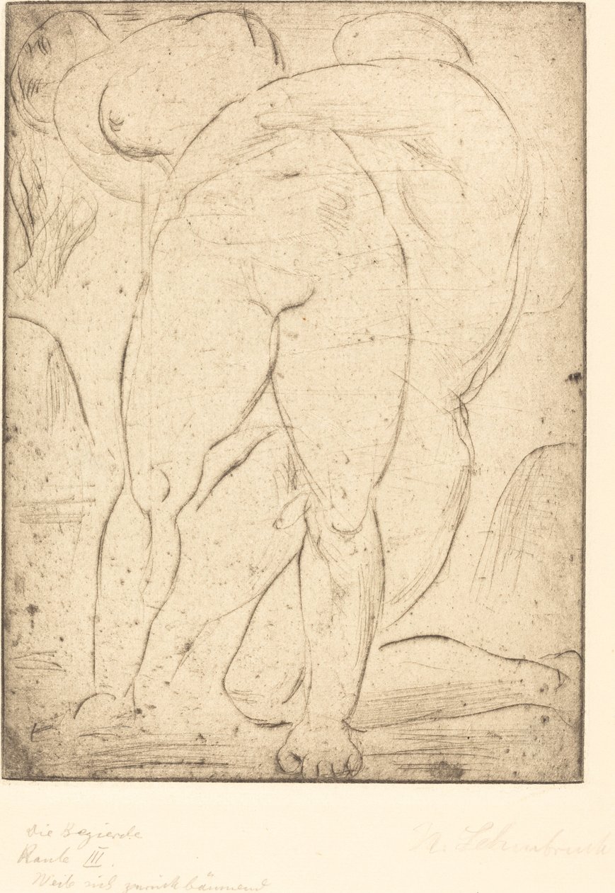Passie II door Wilhelm Lehmbruck