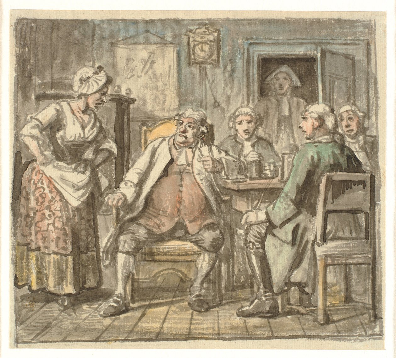 Collegium Politicum. Uit Ludvig Holberg