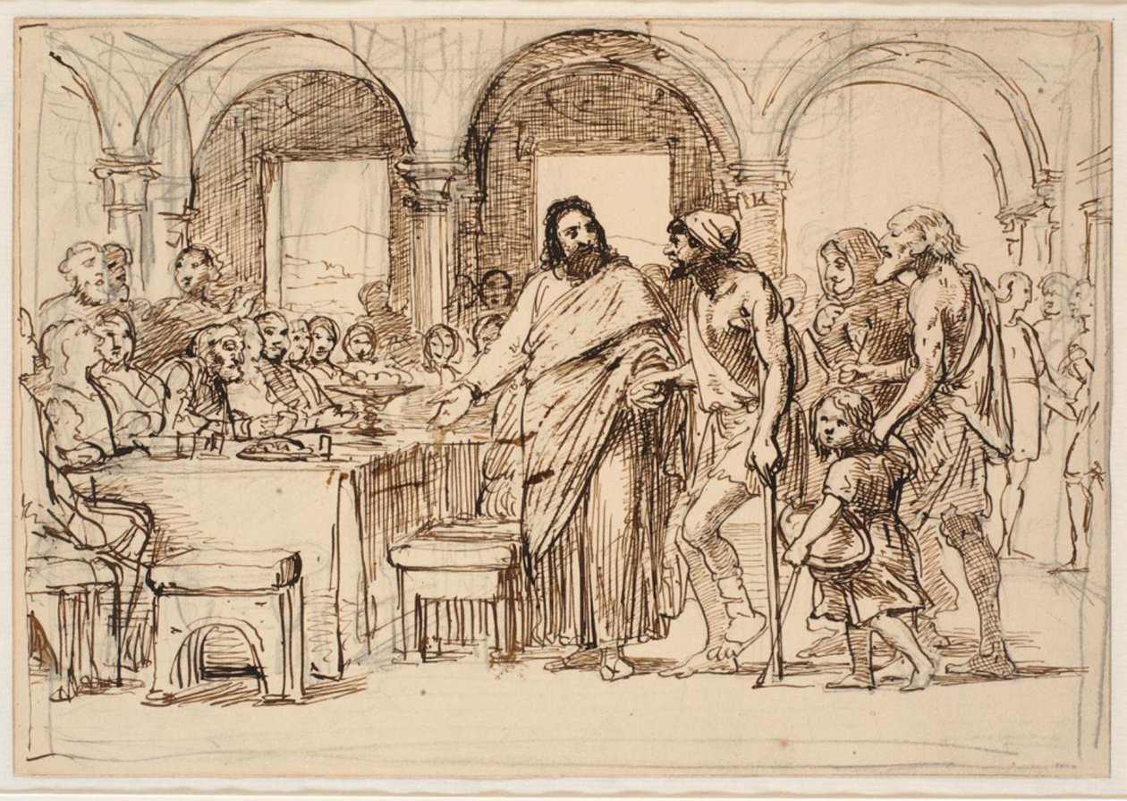 Het Laatste Avondmaal door Wilhelm Marstrand