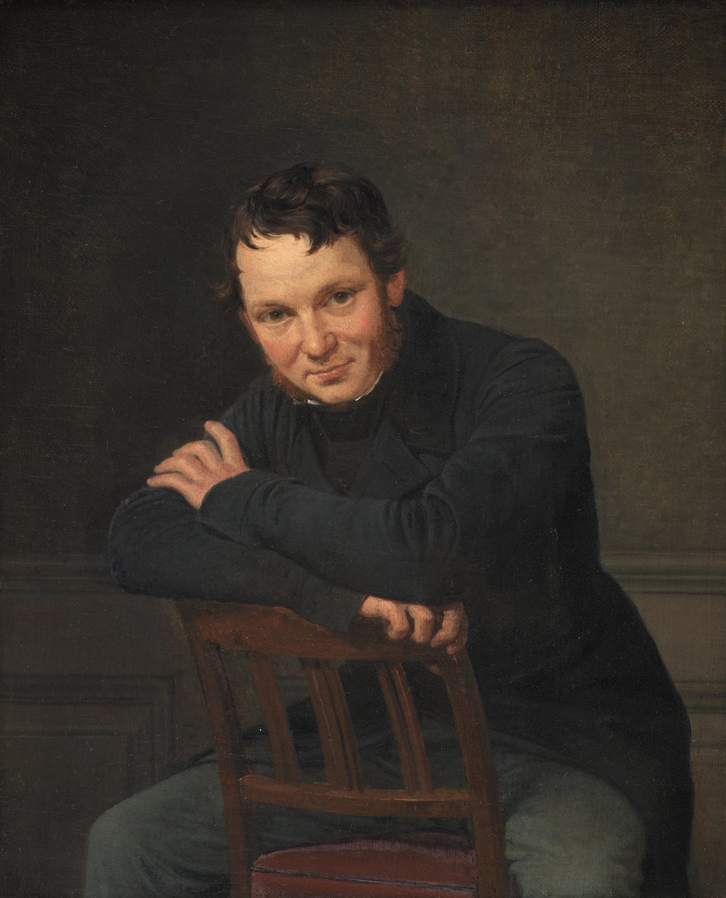 Gottlieb Bindesbøll, Deense Architect door Wilhelm Marstrand