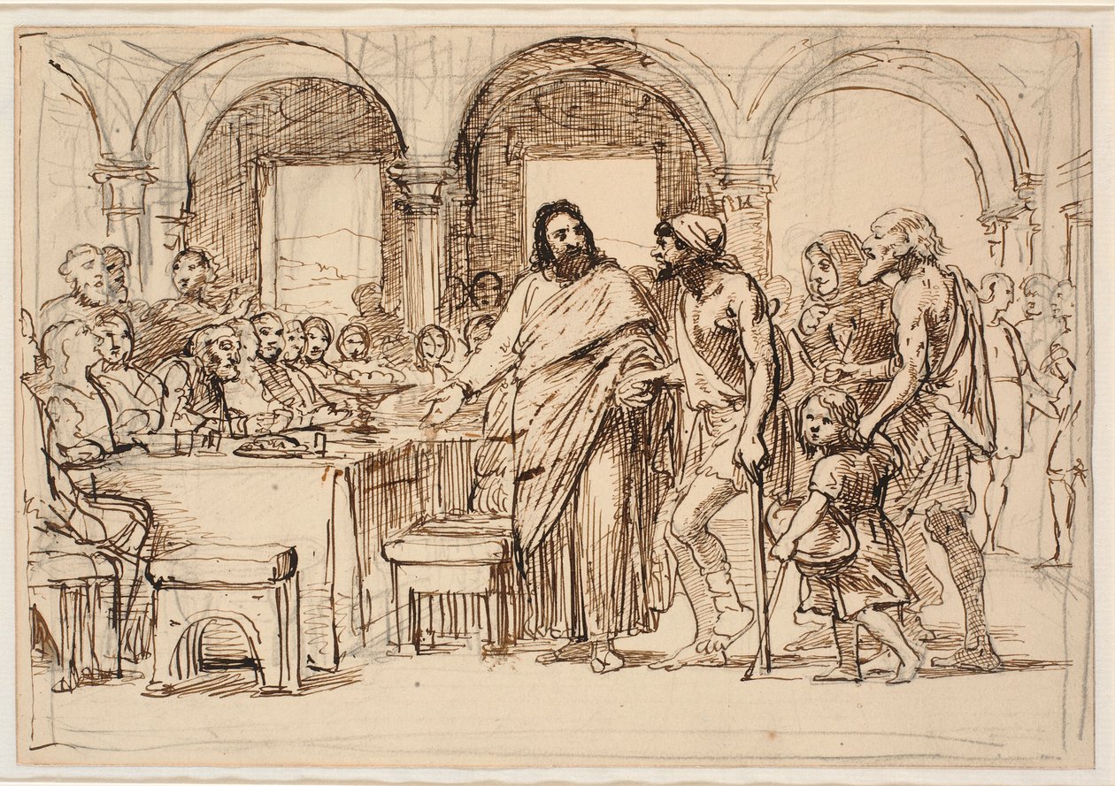 Het Laatste Avondmaal door Wilhelm Marstrand