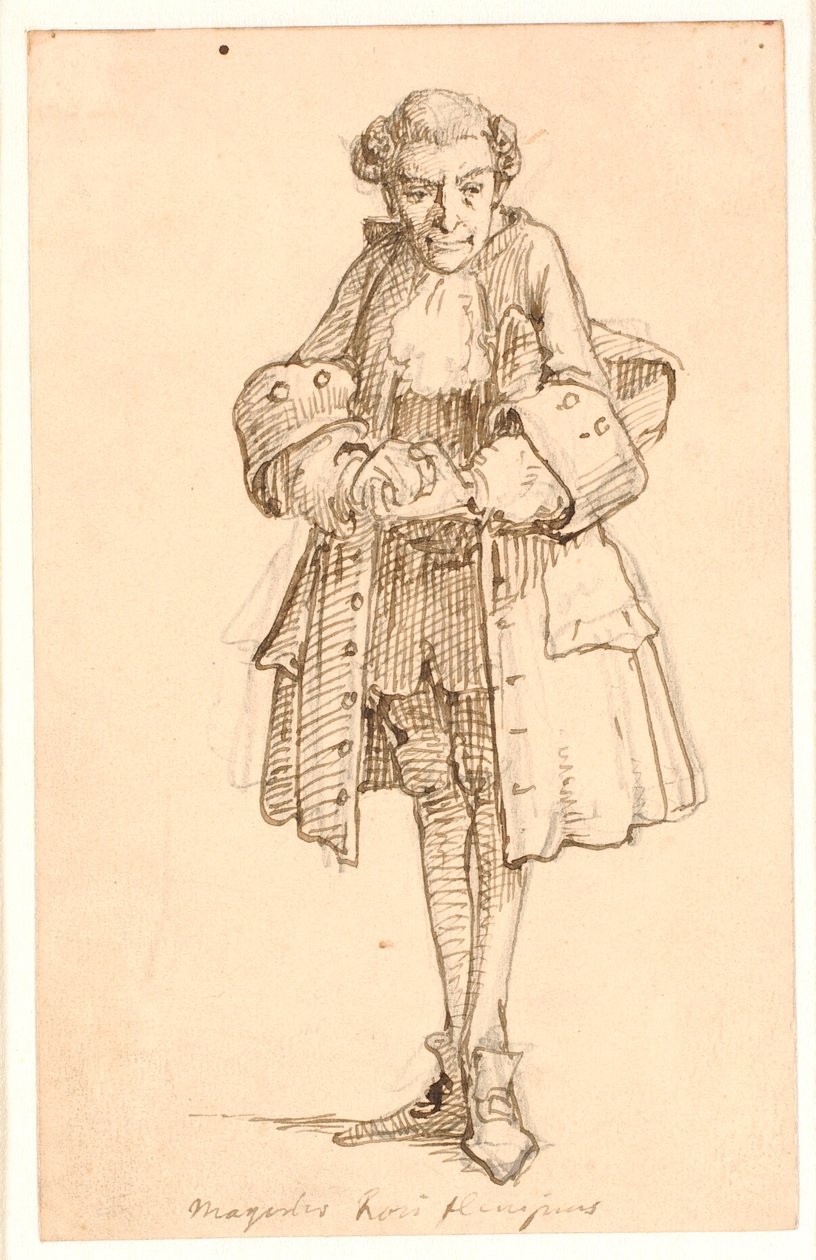 "Meester Rosiflengius" (Het gelukkige schipbreuk) door Wilhelm Marstrand
