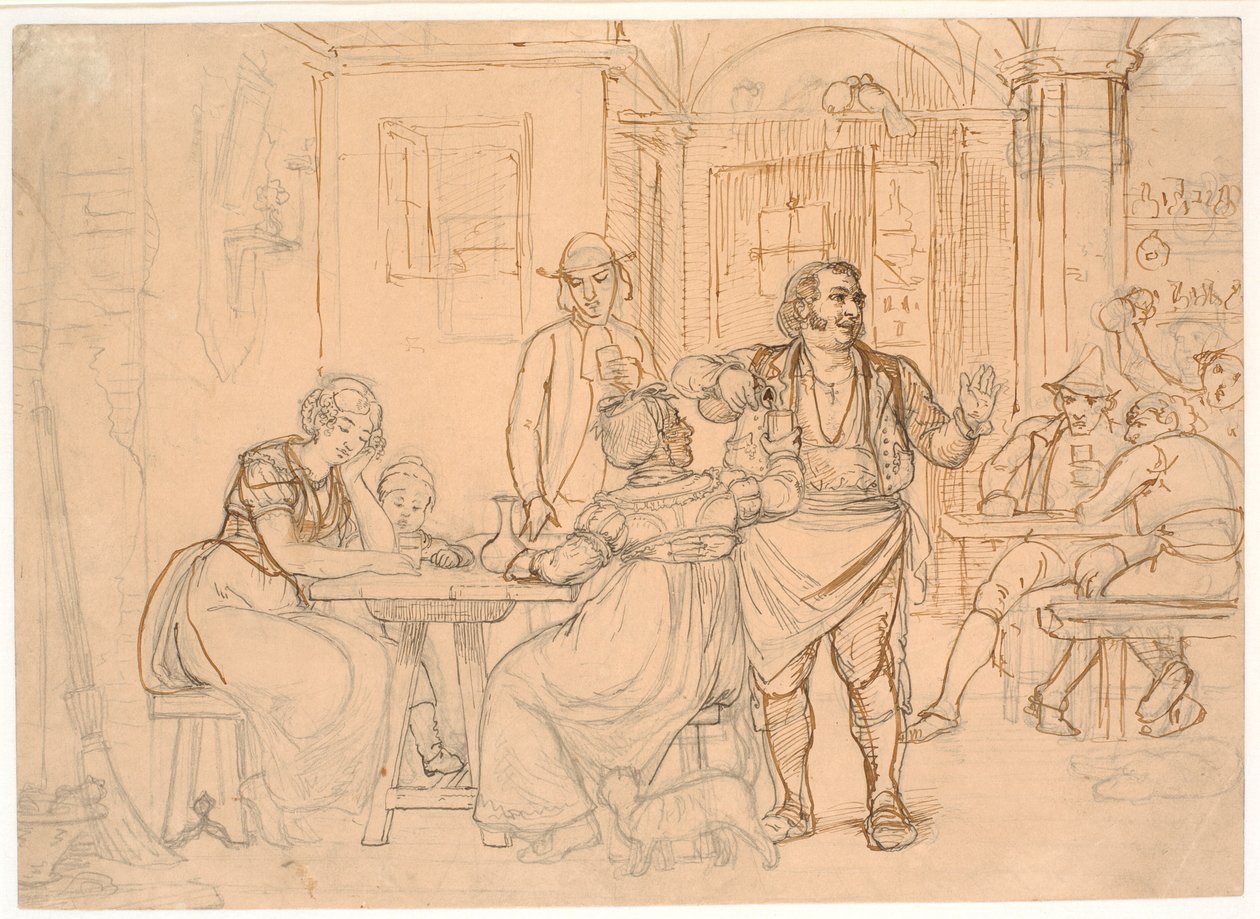 Osterscène door Wilhelm Marstrand