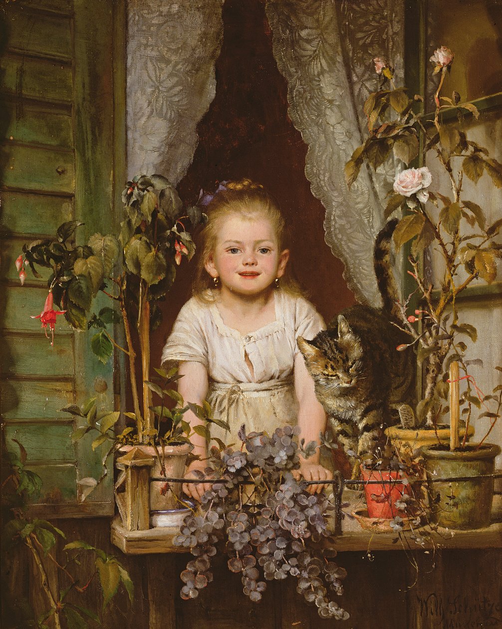 Onbekend schilderij door Wilhelm Schutze