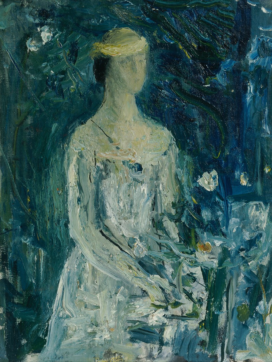 De vrouw van de kunstenaar door Wilhelm Thöny
