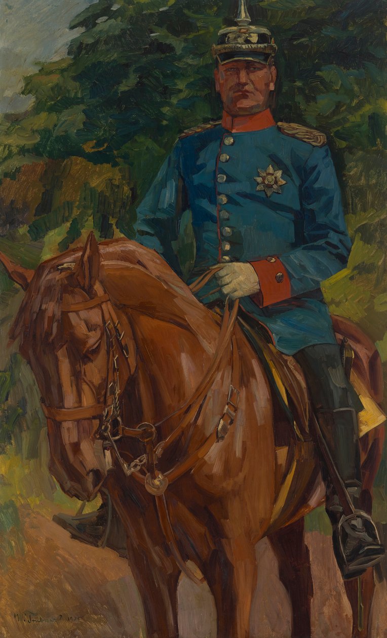 Ruiterportret door Wilhelm Trübner