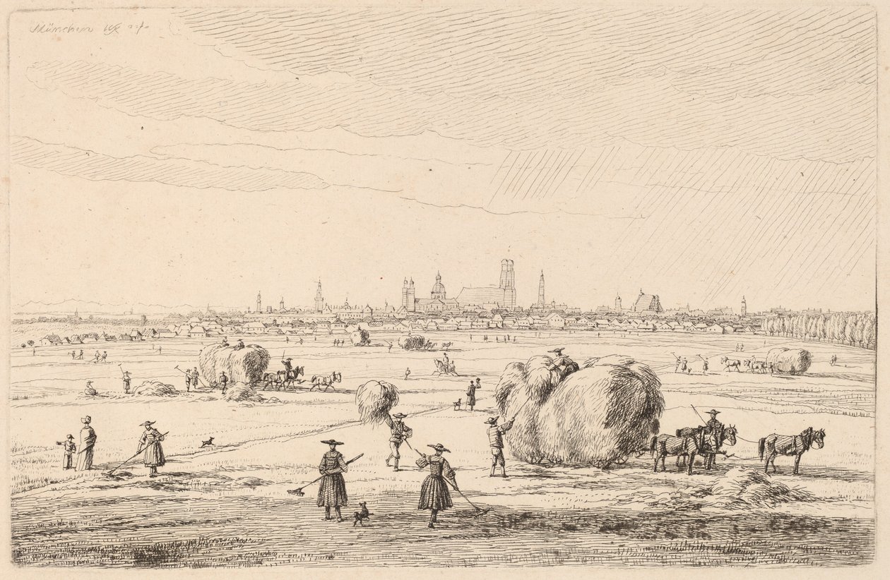 München door Wilhelm von Kobell