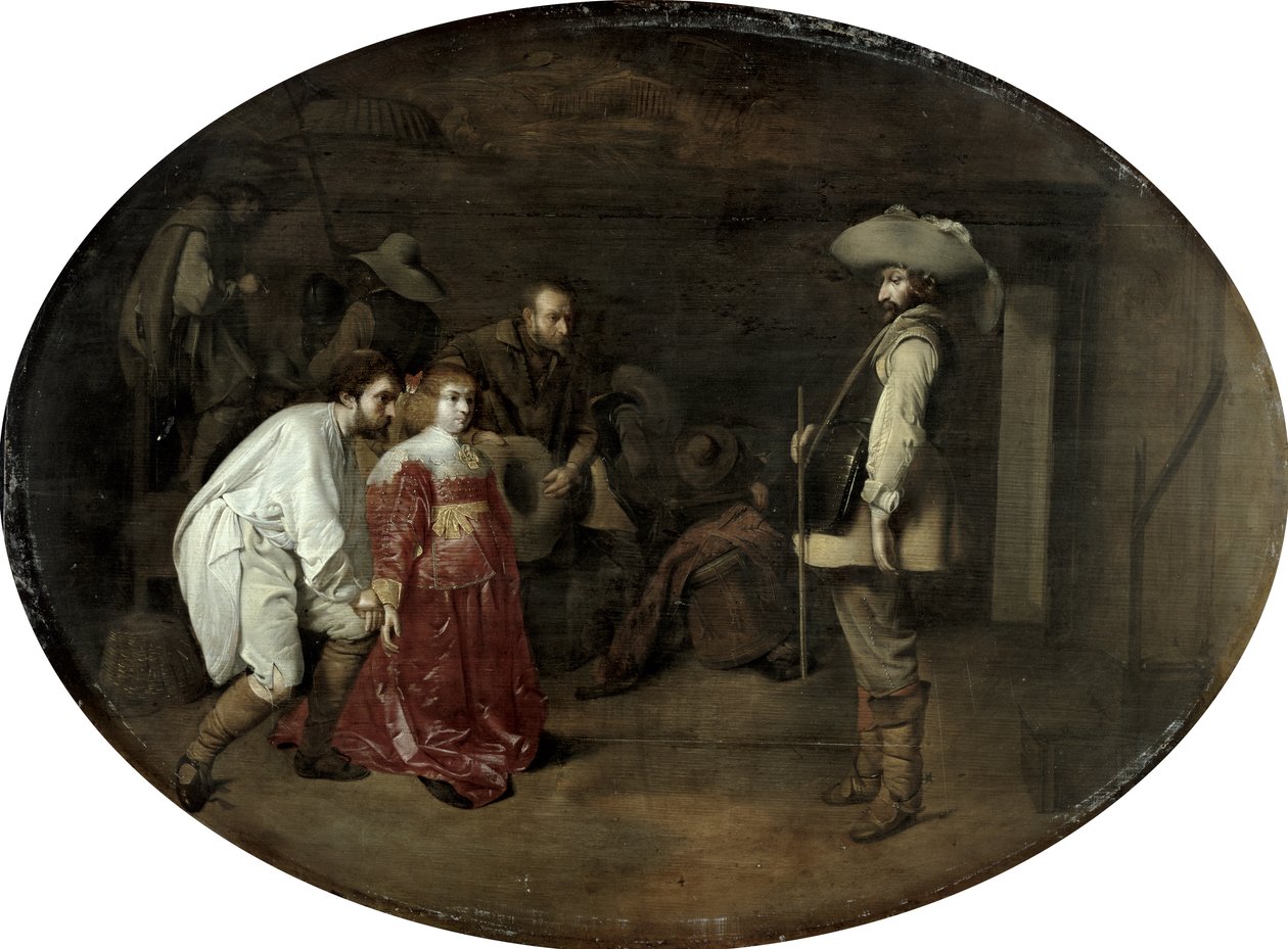 Voor de kapitein gebracht door Willem Cornelisz Duyster