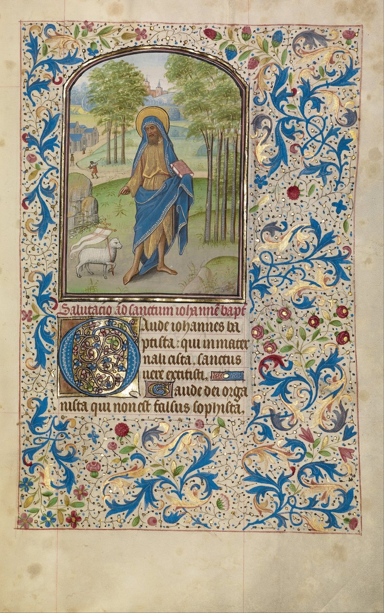 Sint Jan de Doper door Willem Vrelant