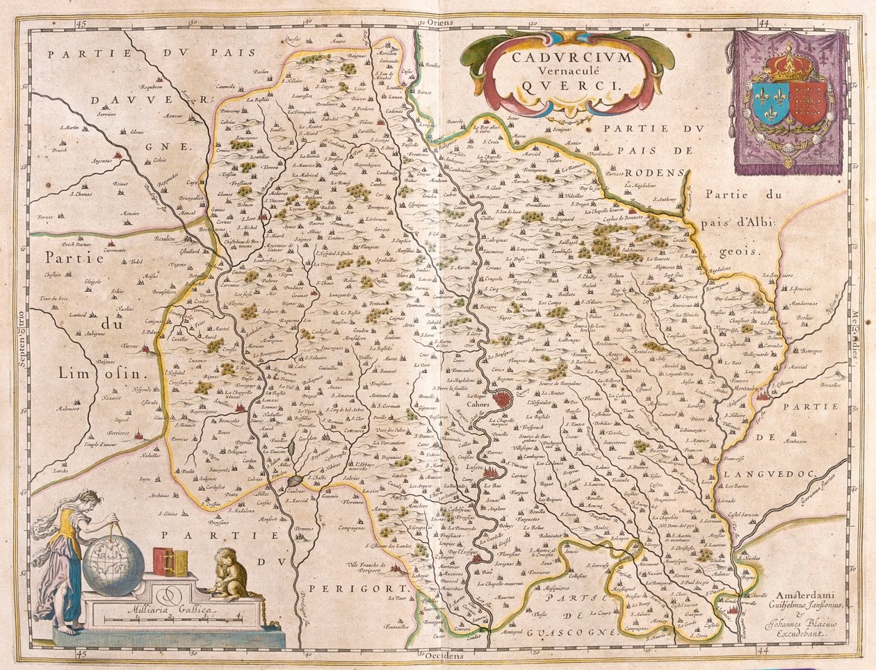Departement Lot - Languedoc - Quercy, in 