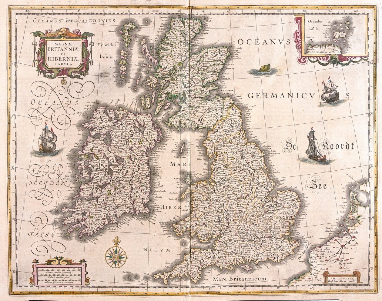 Ierland en Groot-Brittannië, in 