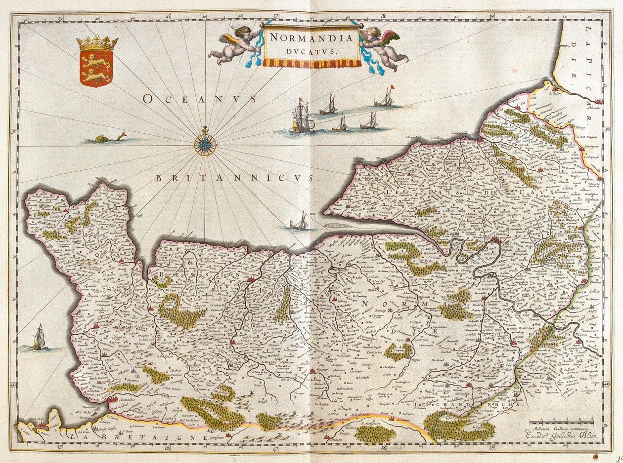 Normandië, in 