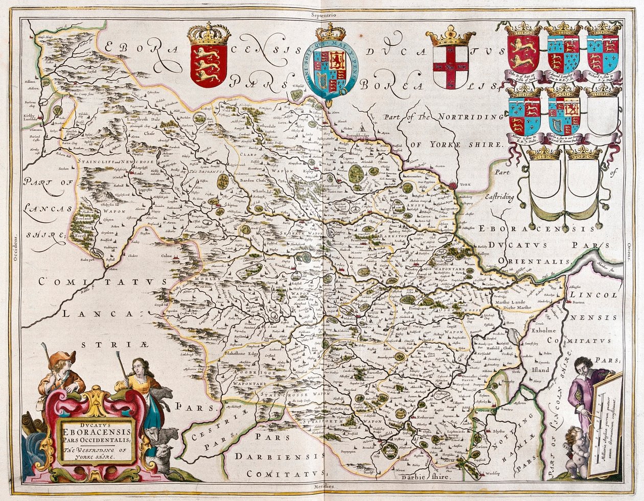Westrijden van Yorkshire, in 