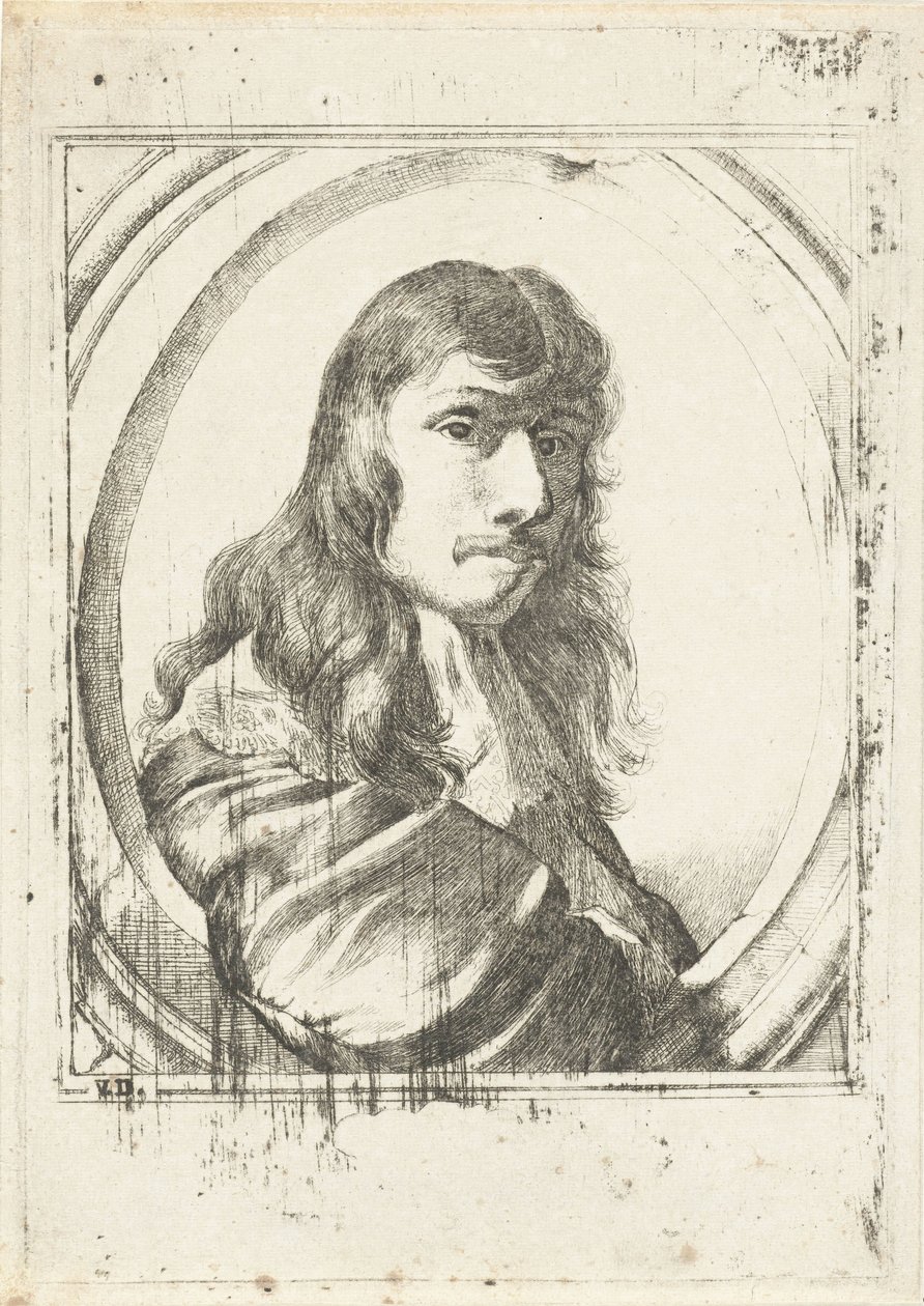Zelfportret van Nicolaes van Helt Stockade door Willem Cornelis van Dijk