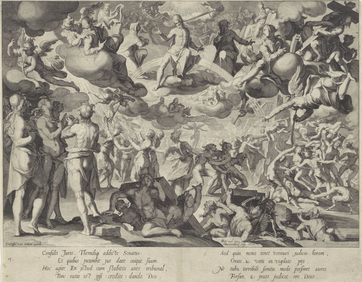 Laatste Oordeel door Willem Isaacsz. van Swanenburg