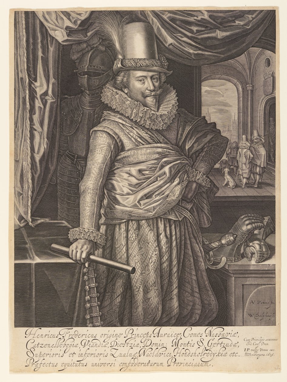 Frederik Hendrik, Prince of Orange-Nassau door Willem Jacobsz. Delff