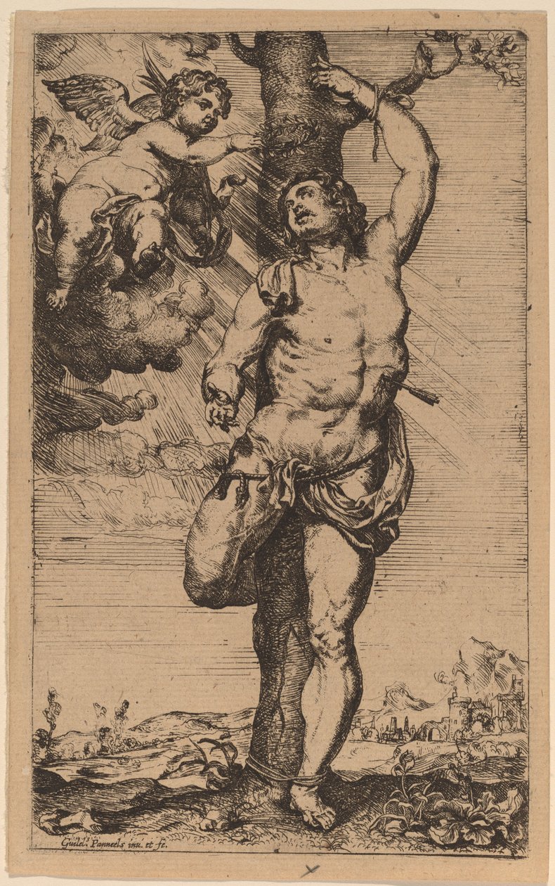 Sint Sebastiaan door Willem Panneels