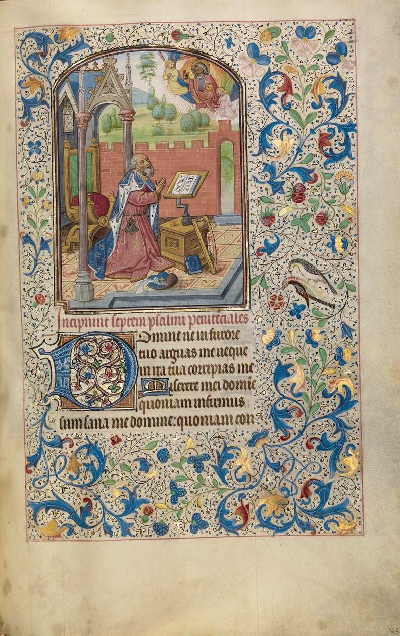 David in gebed door Willem Vrelant