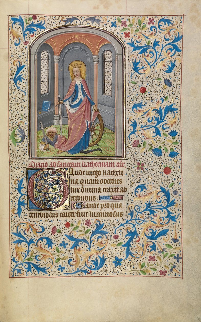 Heilige Katharina door Willem Vrelant