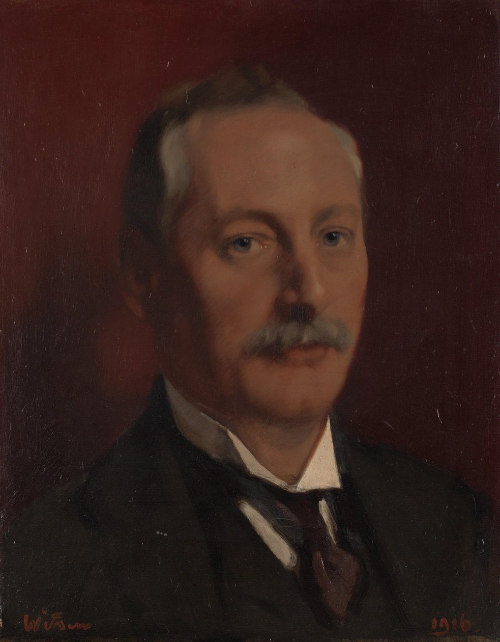 Alfred Gideon Boissevain (1870-1922), directeur en hoofdredacteur Algemeen Handelsblad door Willem Witsen