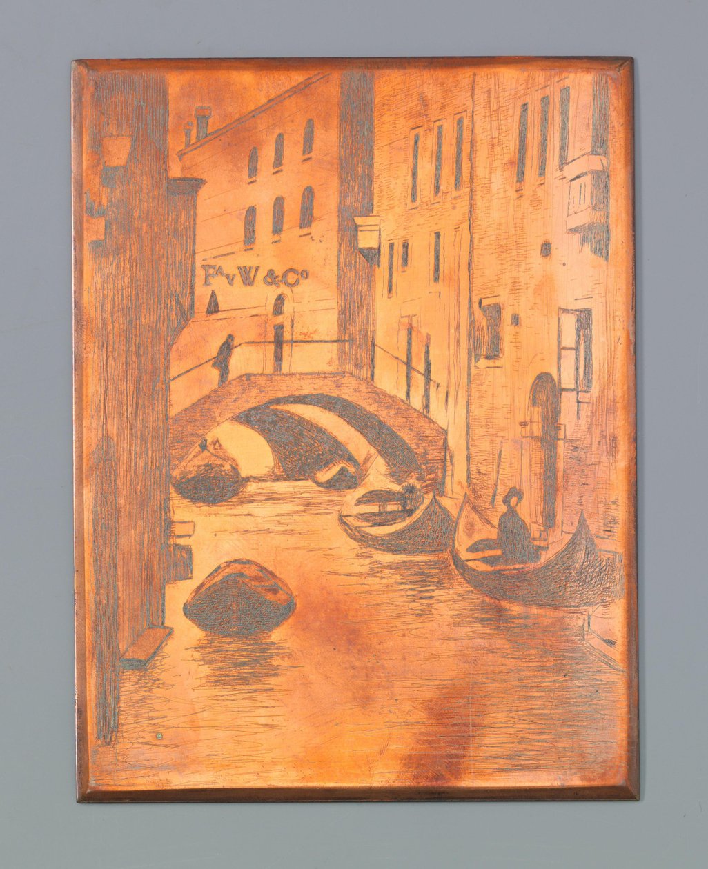 Brücke über den Rio di San Toma, Venedig door Willem Witsen