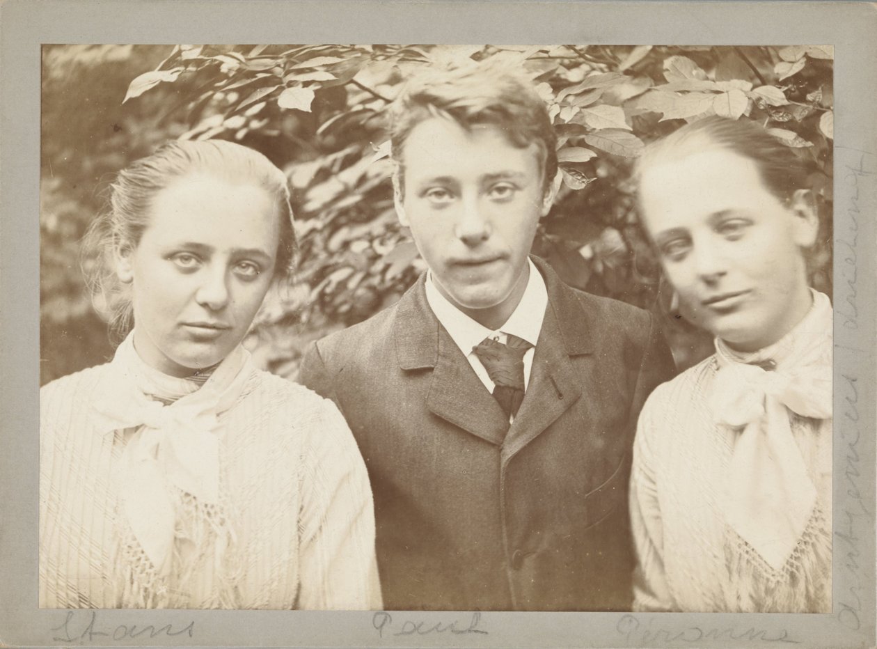 Drieling Stans, Paul en Peronne Arntzenius door Willem Witsen