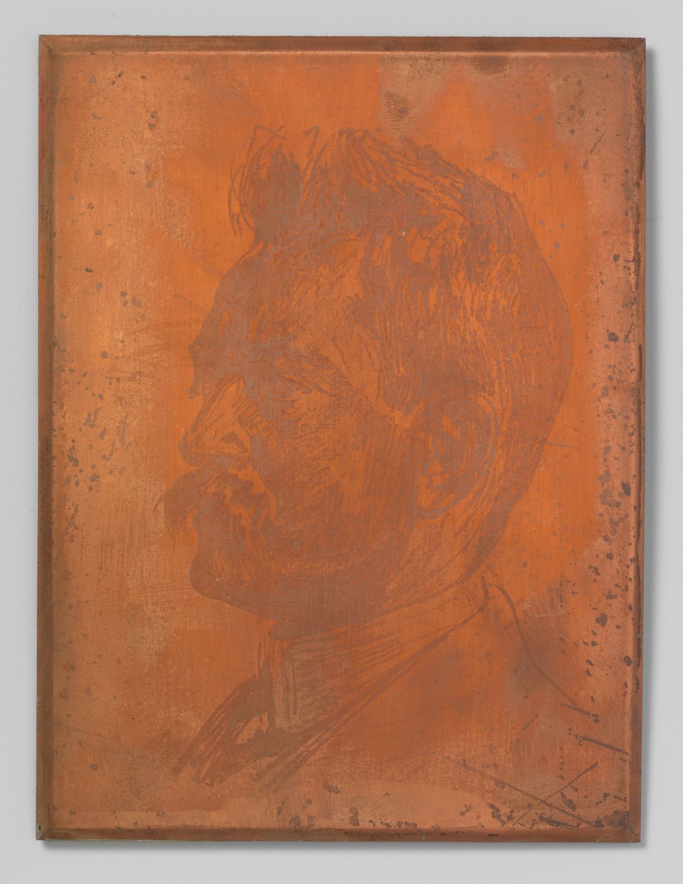 Porträt von Jan Hofker door Willem Witsen