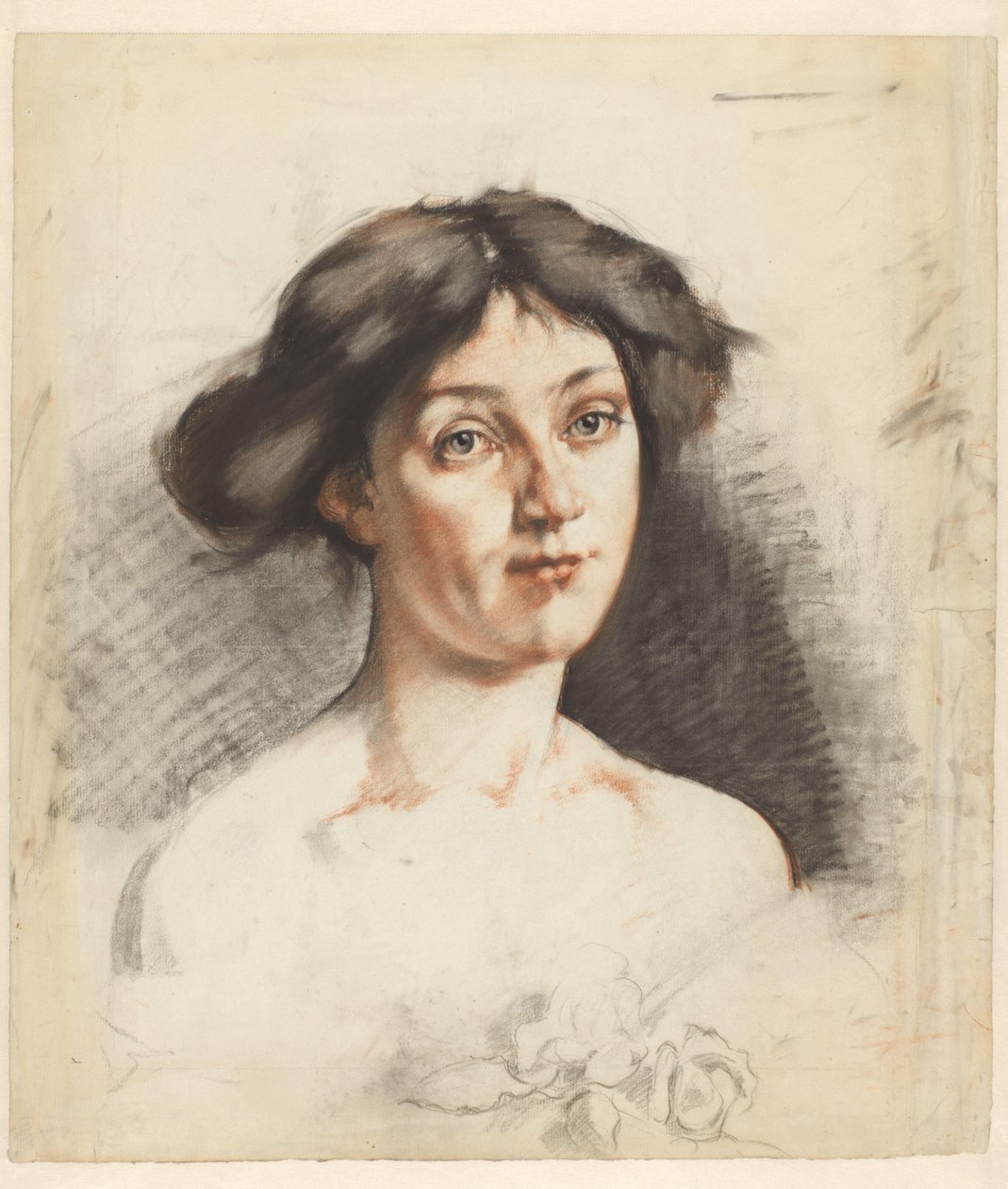 Portret van Onny van Spingler door Willem Witsen