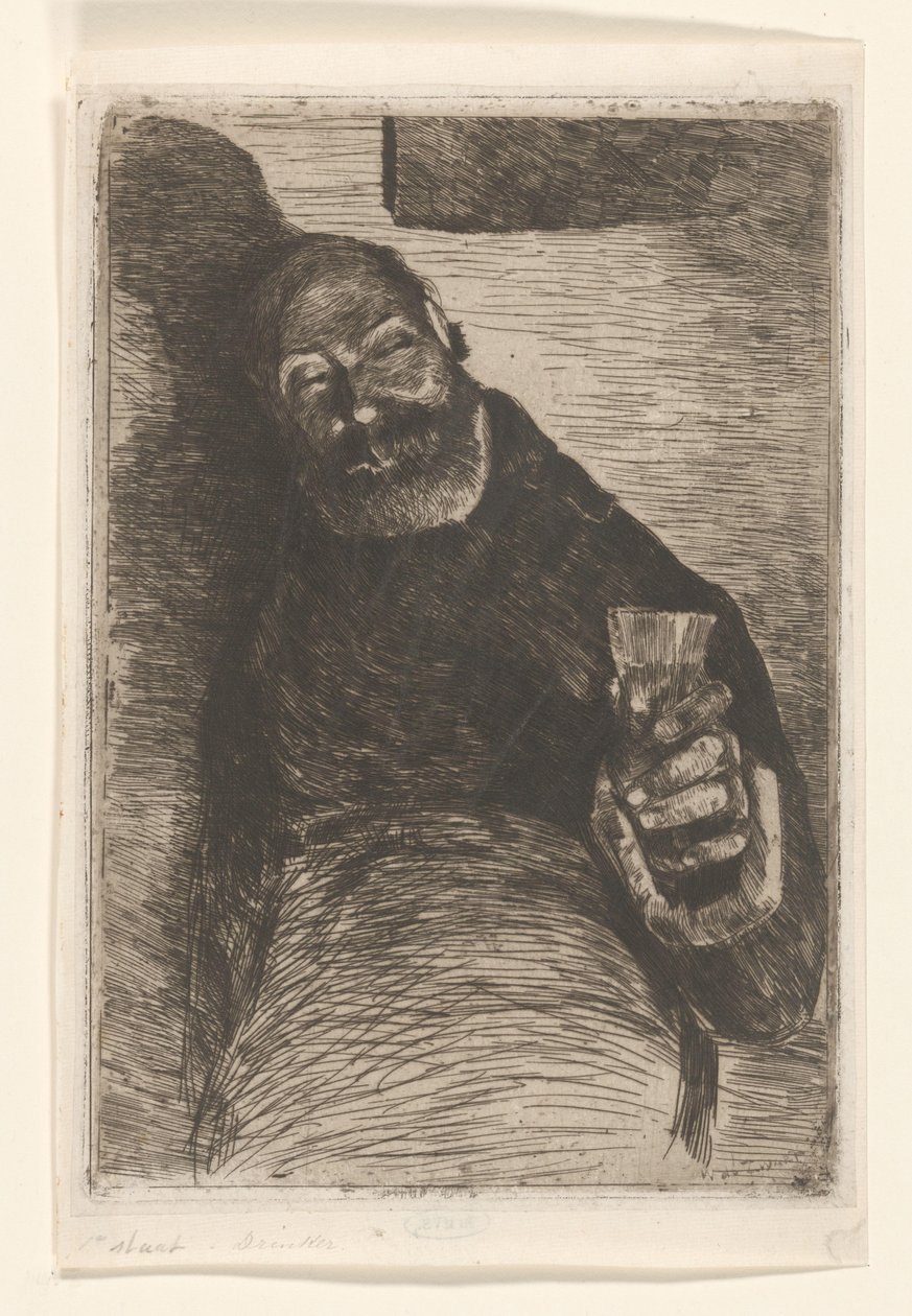 Drinker door Willem de Zwart (signed by artist)