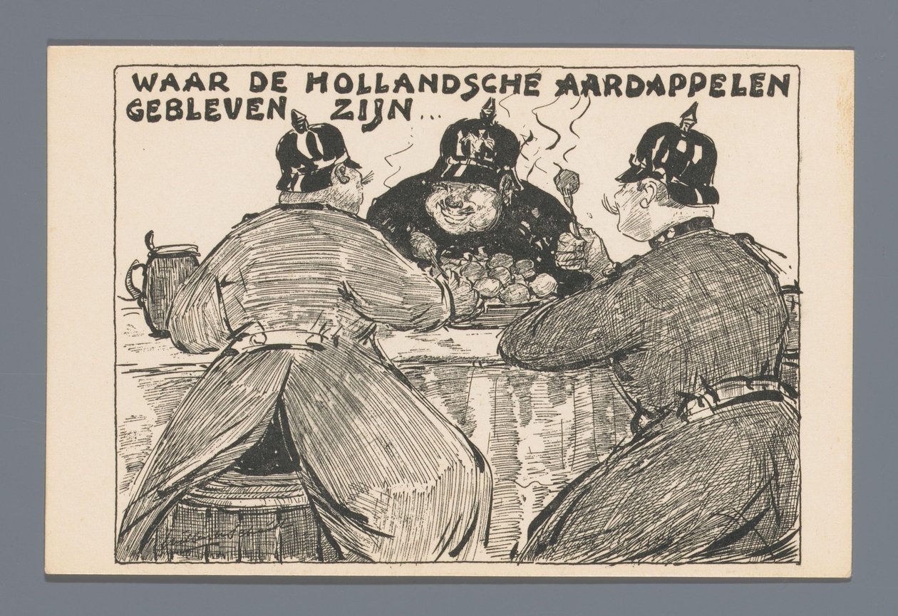 Waar de Hollandsche aardappels gebleven zijn... door Willem van Schaik